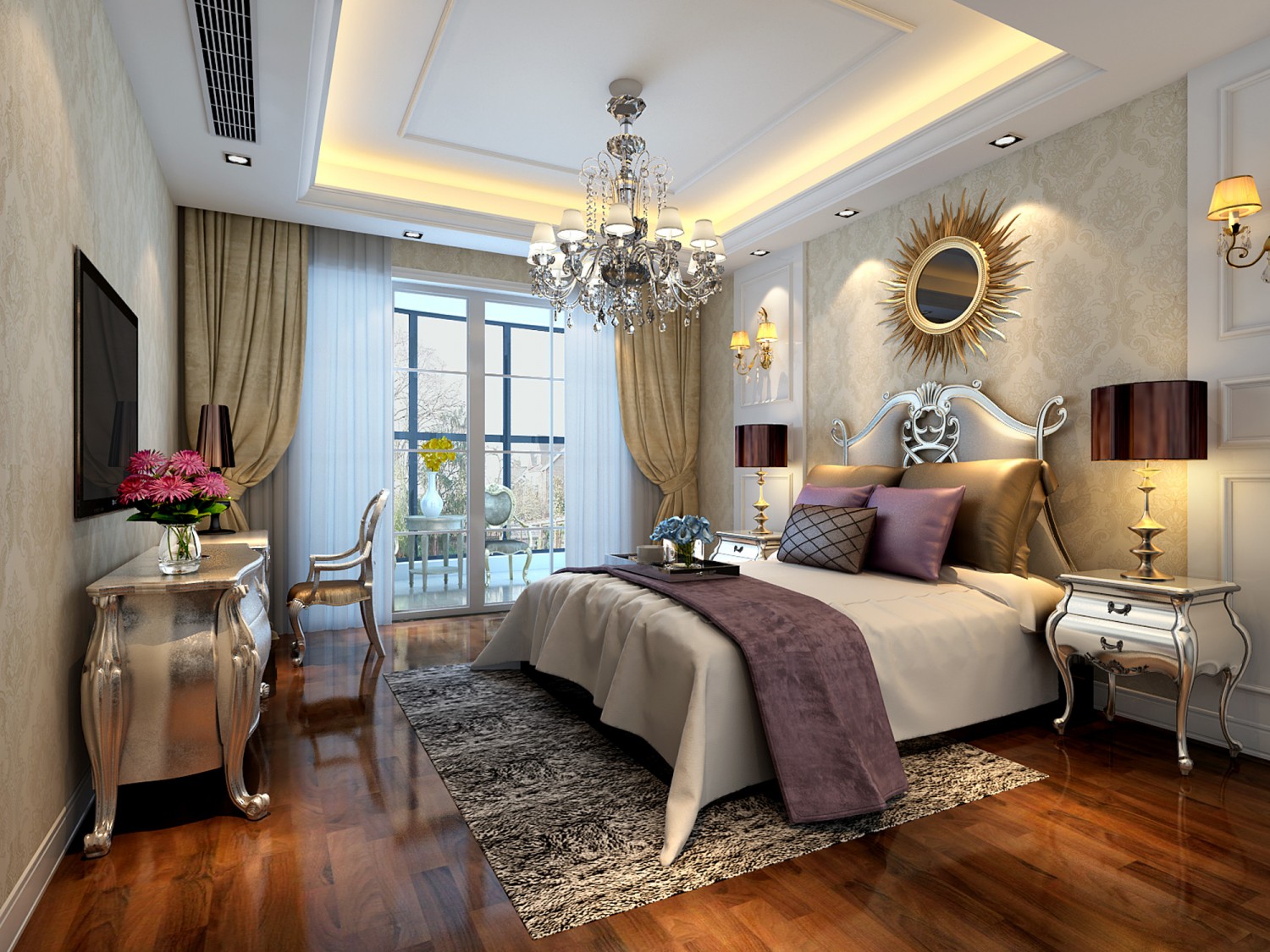 欧式卧室|space|Home Decoration Design|13225818589林潇_Original作品-站酷ZCOOL
